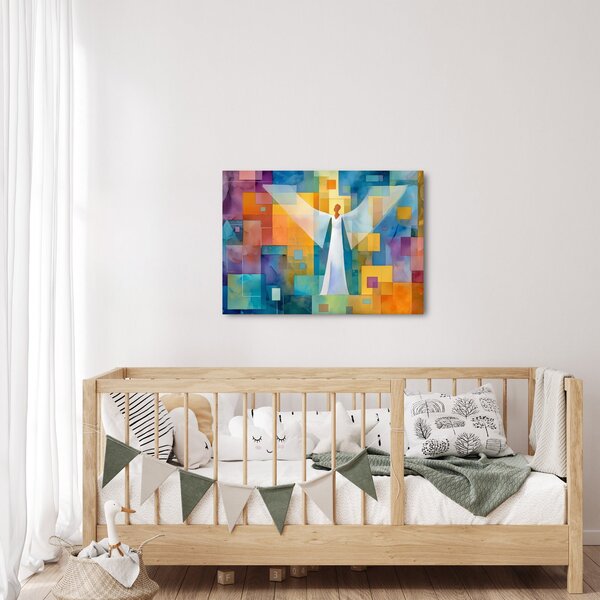 Tablou - Înger geometric (70x50 cm)