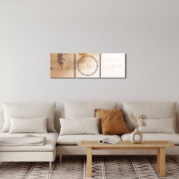 Tablou - Cântec (cu ceas) (90x30 cm)