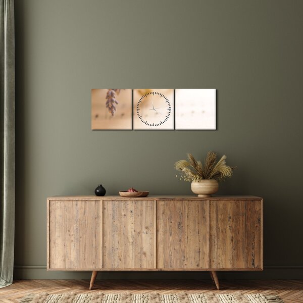 Tablou - Cântec (cu ceas) (90x30 cm)