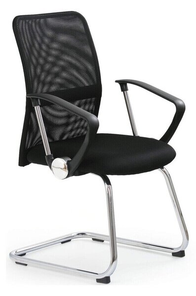 Scaun de birou Houston 107, Negru, 97x58x60cm, 15 kg
