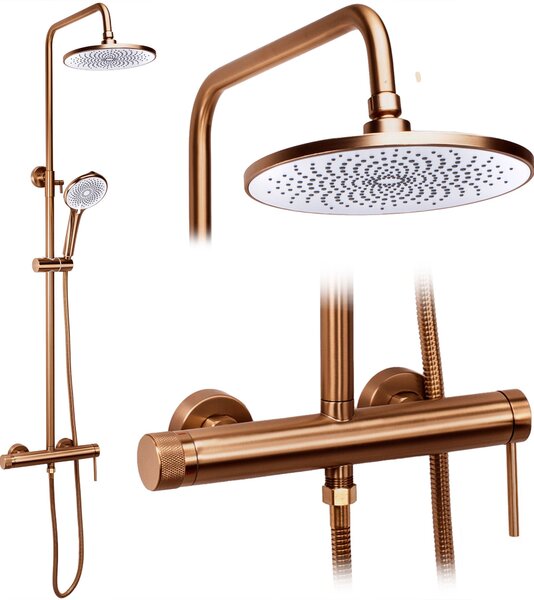 Set dus Rea Foss Clif Brush Copper