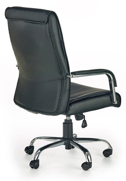 Scaun de birou Houston 191, Negru, 102x60x70cm, 18 kg