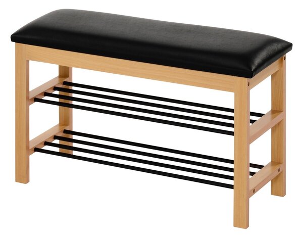 Raft pantof Houston 967, Maro deschis, Negru, 48x81x31cm, 7.1 kg
