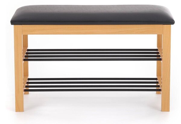 Raft pantof Houston 967, Maro deschis, Negru, 48x81x31cm, 7.1 kg