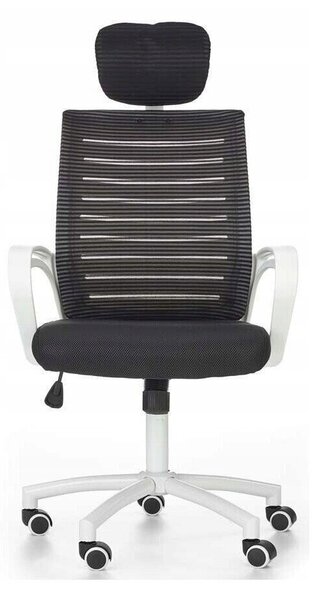 Scaun de birou Houston 480, Alb, Negru, 110x61x68cm, 13 kg