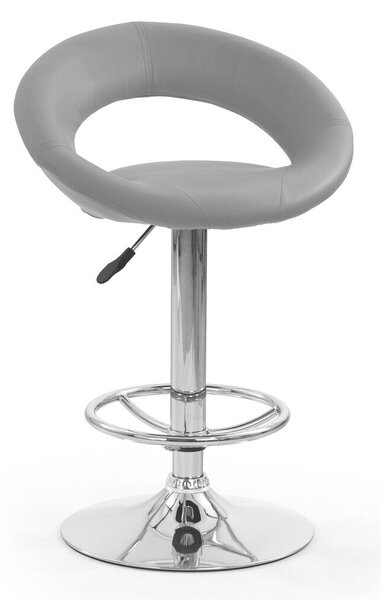 Scaun de bar Houston 452, Gri, 80x54x50cm, 8 kg