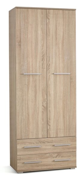 Raft Cirveso 107, Stejar Sonoma, PAL laminat, 200x77x40cm, 61 kg