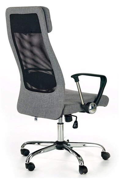 Scaun de birou Houston 534, Negru, Gri, 113x61x64cm, 14 kg