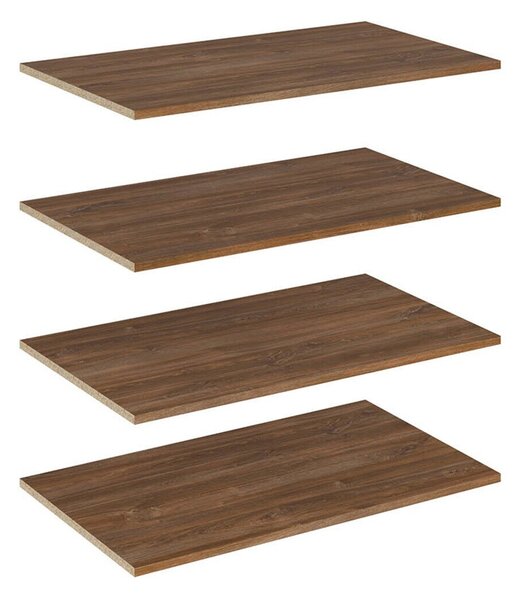 Rafturi Etrlire 136, Stejar Stirling, PAL laminat, 90x52cm, 18 kg