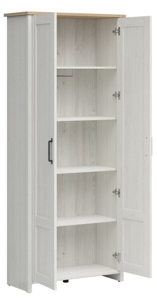 Raft Balmave 112, Stejar Grandson, Pin Anderson, PAL laminat, 201x85x37cm, 50 kg