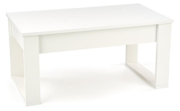 Măsuță de cafea Houston 865, Alb, PAL laminat, 52x60x110cm, 23.5 kg