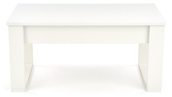 Măsuță de cafea Houston 865, Alb, PAL laminat, 52x60x110cm, 23.5 kg