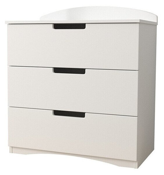 Comodă Fagus, Alb, PAL laminat, 92x81x41cm, 42 kg