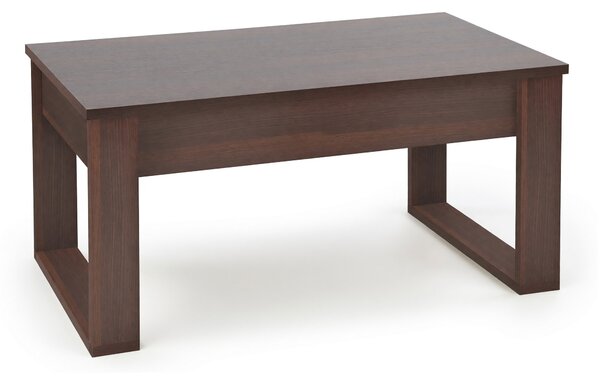 Măsuță de cafea Houston 865, Alun închis, PAL laminat, 52x60x110cm, 23.5 kg