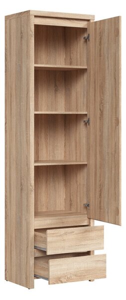 Raft Nolroma 127, Stejar Sonoma, PAL laminat, 201x56x41cm, 51 kg