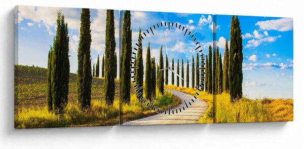 Tablou - Peisaj (cu ceas) (90x30 cm)