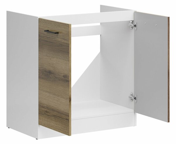 Dulap modular cu uși pentru chiuvetă Dela 115, 83x80x47cm, 20.8 kg