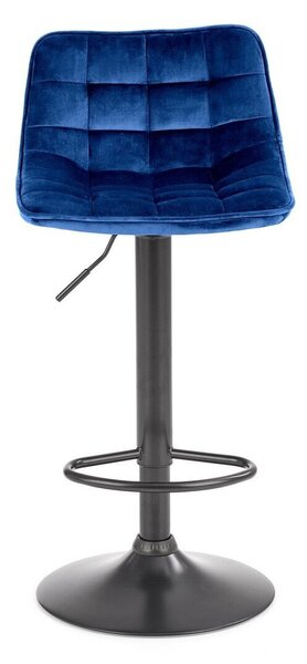 Scaun de bar Houston 964, Albastru inchis, 84x43x44cm, 7 kg