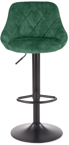 Scaun de bar Houston 995, Verde închis, 84x47x45cm, 7 kg