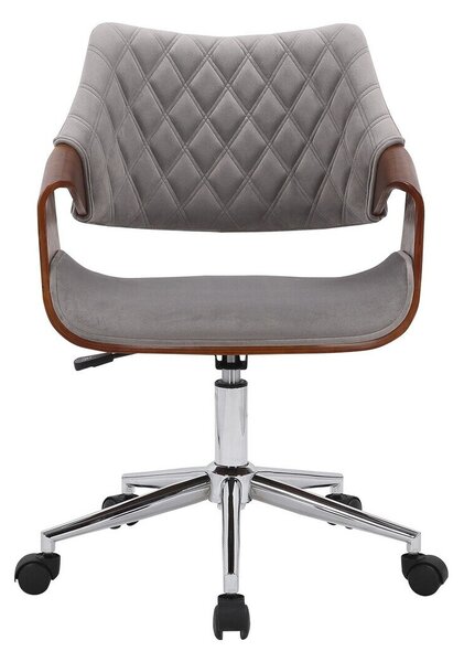 Scaun de birou Houston 1036, Gri, Nuca, 80x58x64cm, 12 kg