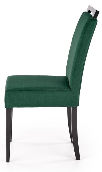 Scaun Houston 1055, Verde închis, Negru, 97x42x58cm, 6.5 kg, Mobilier deja asamblat, Lemn: Fag