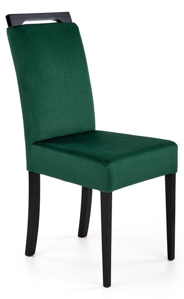 Scaun Houston 1055, Verde închis, Negru, 97x42x58cm, 6.5 kg, Mobilier deja asamblat, Lemn: Fag