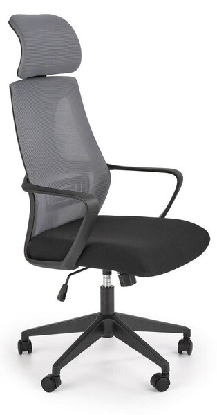 Scaun de birou Houston 1080, Gri, Negru, 116x64x60cm, 12 kg