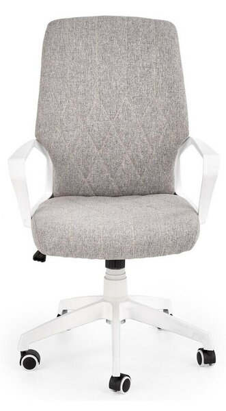 Scaun de birou Houston 1092, Gri deschis, Alb, 99x59x62cm, 14 kg