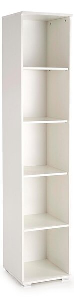 Raft Cirveso 118, Alb, PAL laminat, 202x40x40cm, 28 kg