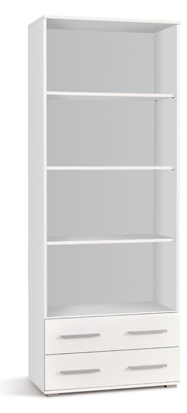 Raft Cirveso 108, Alb, Alb lucios, PAL laminat, 200x77x40cm, 46 kg