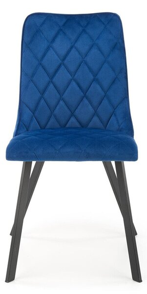 Scaun Houston 1233, Albastru inchis, 85x47x58cm, 6.5 kg
