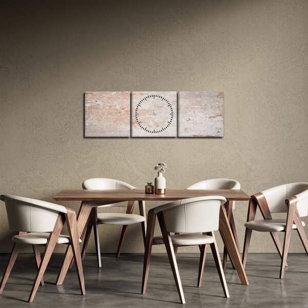 Tablou - Perete (cu ceas) (90x30 cm)