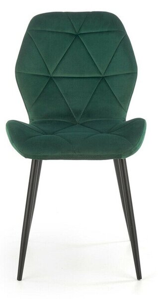 Scaun Houston 1234, Negru, Verde închis, 86x48x53cm, 5.3 kg