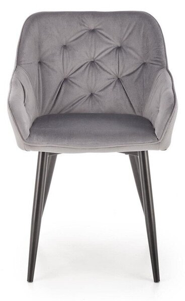 Scaun Houston 1295, Gri, 81x56x65cm, 7.5 kg
