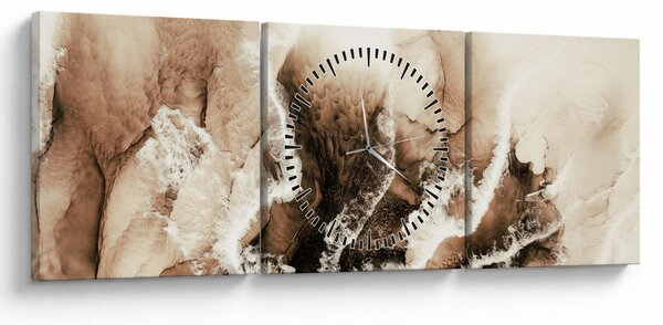 Tablou - Abstract (cu ceas) (90x30 cm)