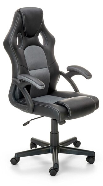Scaun de birou Houston 1340, Gri, Negru, 108x62x63cm, 14 kg