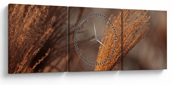 Tablou - Cortaderie (cu ceas) (90x30 cm)