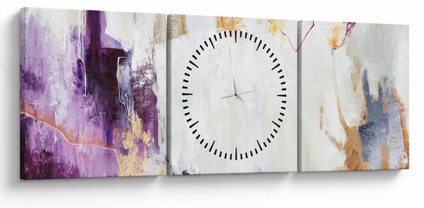 Tablou - Abstract (cu ceas) (90x30 cm)