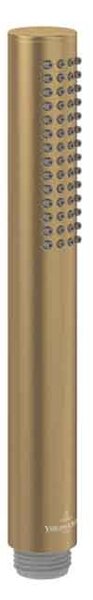 Pară de dus Villeroy&Boch, Verve, tip baton, 1 jet, brushed gold