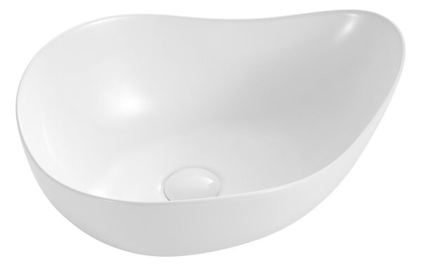Mereo, Lavoar de blat Mereo fără preaplin, Lorane, 510x400x190, înălțime variabilă, ceramică, MER-UC514019