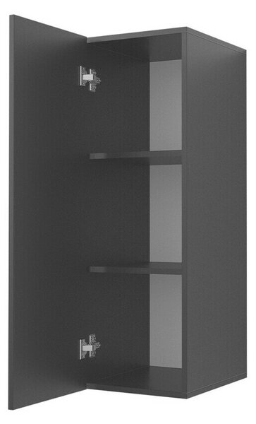 Dulap de perete Anulio, Alb, MDF, PAL laminat, 100x34x40cm, 18 kg