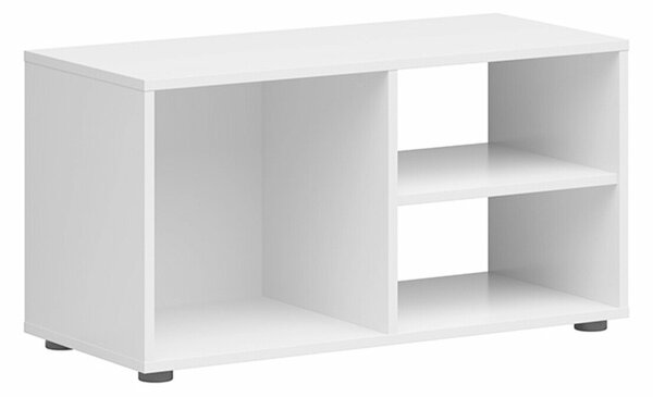 Comodă TV Votola 100, Alb, PAL laminat, 42x80x36cm, 14 kg