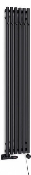 Oltens Stang calorifer de baie decorativ 180x31.5 cm negru mat 55018300