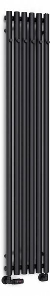 Oltens Stang calorifer de baie decorativ 180x31.5 cm negru mat 55018300