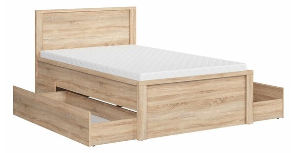 Pat Nolroma 129, Stejar Sonoma, PAL laminat, 100x128x208cm, 59 kg
