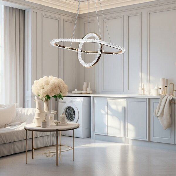 Lampa LED G034-CP Gold