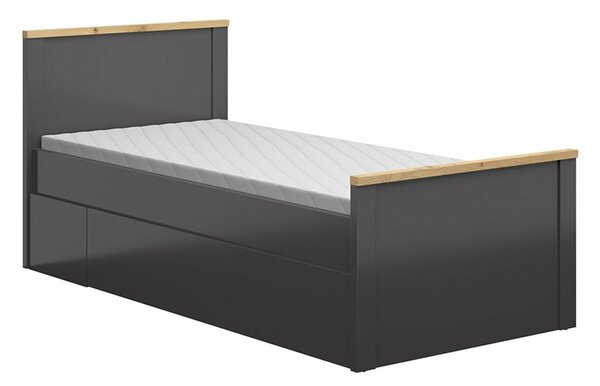 Pat Sordoro 132, Stejar artizan, Grafit, PAL laminat, 95x100x207cm, 53 kg