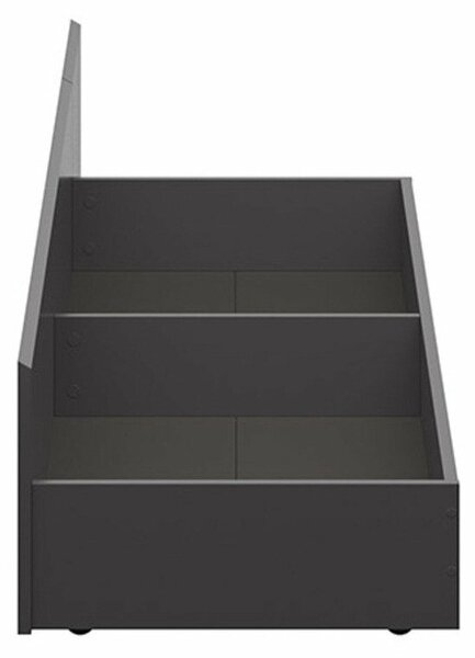 Spațiu de depozitare Sordoro 131, Stejar artizan, Grafit, PAL laminat, 31x200x49cm, 31 kg