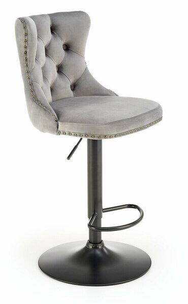 Scaun bar Houston 1402, Gri, 96x47x52cm, 9 kg