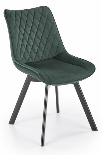 Scaun Houston 1442, Verde, Negru, 80x46x63cm, 7.6 kg